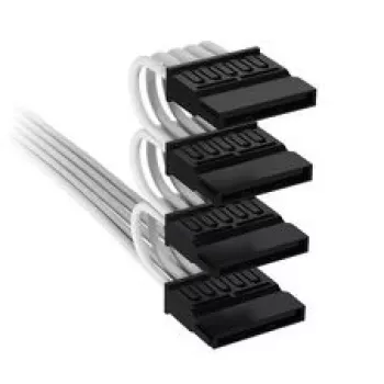 Corsair premium pintas 4x SATA-Power kabelis, Type-5 maitinimo šaltiniui - White