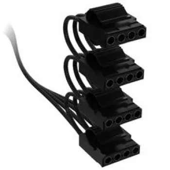 Corsair premium pintas 4x 4-Pin-Molex-Cable, Type-5 maitinimo šaltiniui - Juoda