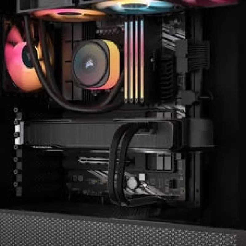 Corsair kabelis, Type 4, ATX pagrindinės plokštės maitinimo jungtis, 24 kontaktų, 610 mm, atskirai aptrauktas – juodas