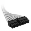 Corsair kabelis, Type 4, ATX pagrindinės plokštės maitinimo jungtis, 24 kontaktų, 610 mm, individualiai aptrauktas - Balta