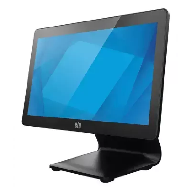 Viskas viename kompiuteris Elo Touch Solutions I-Series E705229 — Intel Celeron 7305L, 15,6 col. FHD jutiklinis, 8 GB DDR5, 128 GB SSD, Wi-Fi 6, juodas