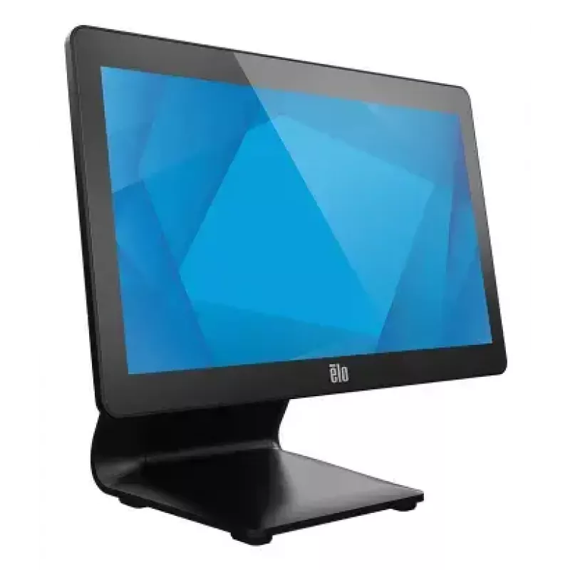 Viskas viename kompiuteris Elo Touch Solutions I-Series E705229 — Intel Celeron 7305L, 15,6 col. FHD jutiklinis, 8 GB DDR5, 128 GB SSD, Wi-Fi 6, juodas