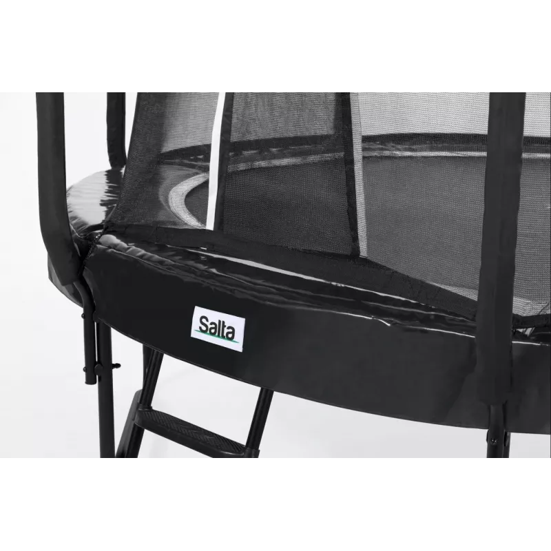 Tramplinas Salta First Class apvalus 366 cm, fitneso tramplinas, juodas, modelis 5373A