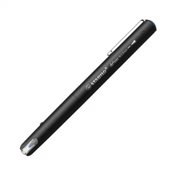 Fineliner rašiklis Stabilo dr!ver Medium (0,8 mm) — Mėlynas rašalas, juodas korpusas