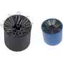 Helit H6390895 - juodas - plastikinis - 73 mm - 71 mm