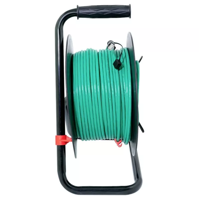 Logilink tinklo kabelio ritė, žalia, CAT 6A S/FTP, 80 m | CQ3080S