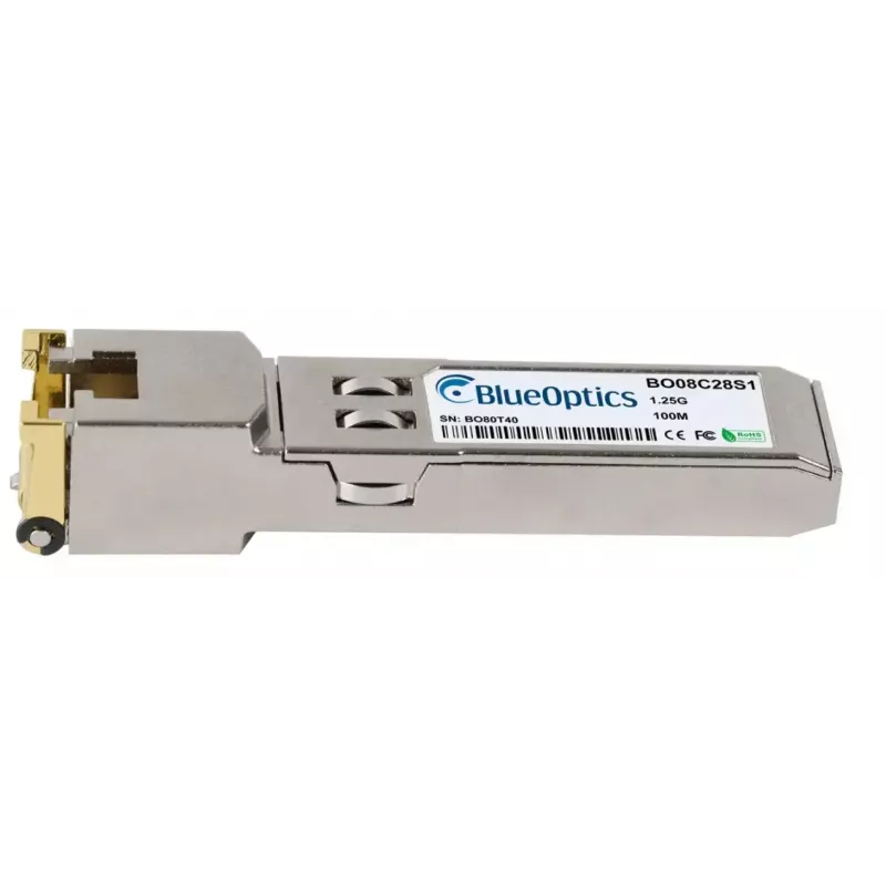 SFP Copper siųstuvas-imtuvas BlueOptics 61494-BO, 1× RJ45, 1250 Mbit/s, 100 m, suderinamas su Lancom