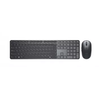 Dell | Pro 7 plonas KM726 | Klaviatūros ir pelės rinkinys | Belaidis | Pelė įtraukta | Baterijos įtrauktos | Lietuviška | Belaidis ryšys | Juoda