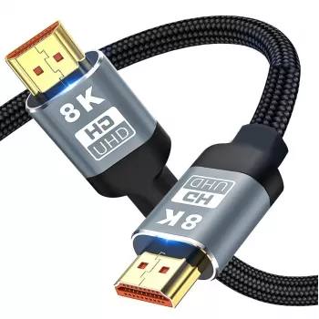 HDMI 2.1 Extralink laidas, 8K HDR 1,5 m