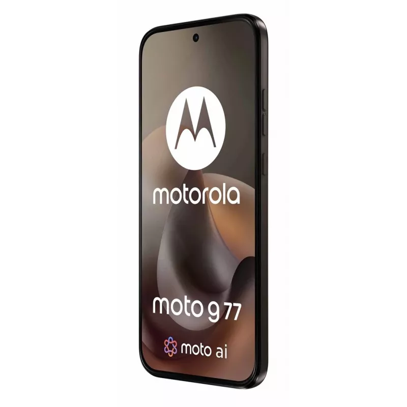 Išmanusis telefonas Motorola G77 5G — 12 GB RAM, 256 GB, 6,78 colio 120 Hz pOLED, Dimensity 6400, 108+8 MP, NFC, IP64