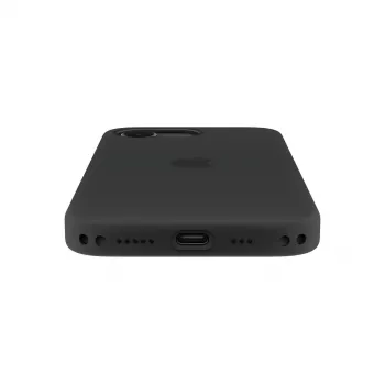 Apsauginis silikoninis dėklas su MagSafe, skirtas Apple iPhone 17e — Light Moss, tinka 15,5 cm (6,1 colio) ekranams