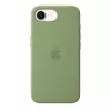 Apsauginis silikoninis dėklas su MagSafe, skirtas Apple iPhone 17e — Light Moss, tinka 15,5 cm (6,1 colio) ekranams