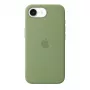 Apsauginis silikoninis dėklas su MagSafe, skirtas Apple iPhone 17e — Light Moss, tinka 15,5 cm (6,1 colio) ekranams