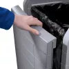 Šiukšlių dėžė Hailo ProfiLine WSB Design Plus XXXL — stačiakampė ABS pilka, plotis 500 mm, gylis 470 mm, aukštis 110 mm
