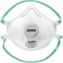 Respiratorius UVEX silv-Air classic 2310 planet FFP2 — vienkartinė pusveidė apsauginė kaukė, 15 vnt. pakuotė