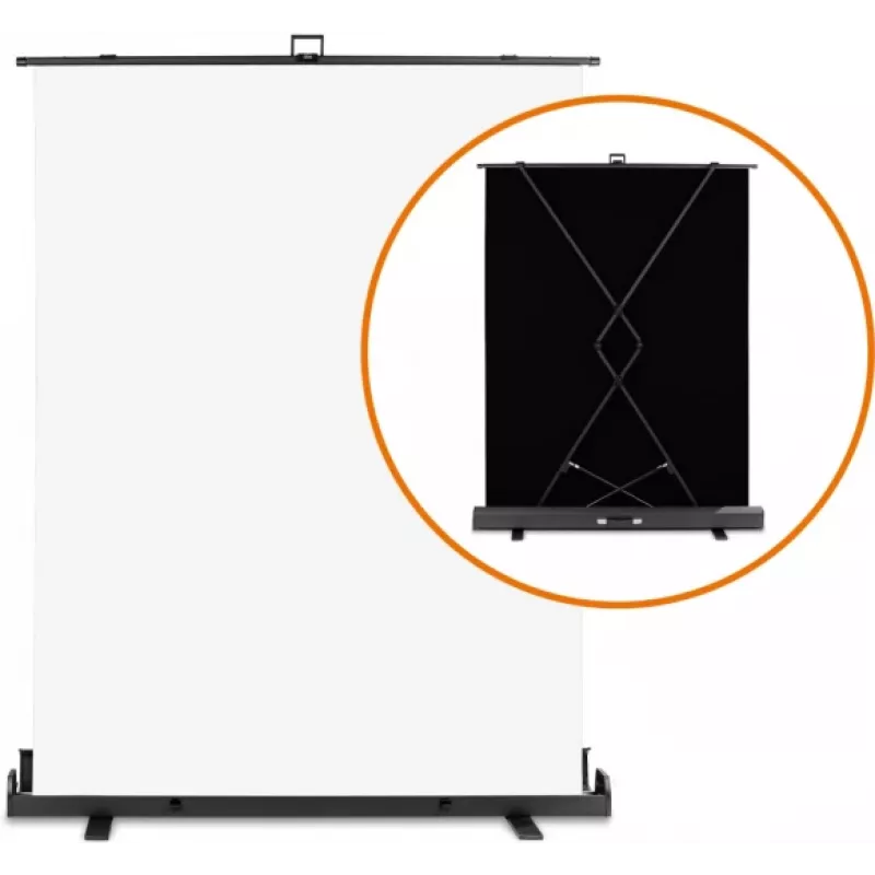 Walimex pro Roll-up Panel Hintergrund White 155x200 (1023075)