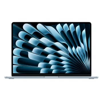 Apple MacBook Air 15,3 colio M5 10 branduolių CPU/GPU 24 GB RAM 512 GB SSD mėlynas DE QWERTZ