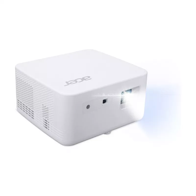 Standartinio nuotolio projektorius Acer PD1810IC — DLP, UHD 4K (3840x2160), 1000 ANSI liumenų, lempos šviesos šaltinis, baltas