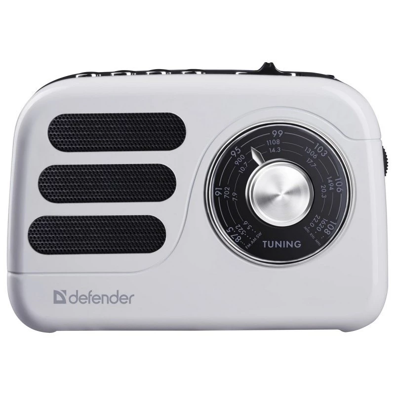 Nešiojamas garsiakalbis DEFENDER SIGNAL su FM/MP3/SD/USB ir Bluetooth (5W, antena)