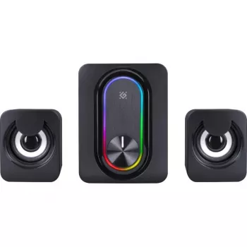DEFENDER 2.1 kompiuterių kolonėlės G14 — 11W, USB maitinimas, Bluetooth, RGB LED