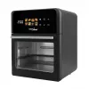 Karšto oro gruzdintuvė GreenBlue GB950 1800 W, 10 l talpa, 8 programos, jutiklinis skydelis, laikmatis, juoda