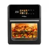 Karšto oro gruzdintuvė GreenBlue GB950 1800 W, 10 l talpa, 8 programos, jutiklinis skydelis, laikmatis, juoda