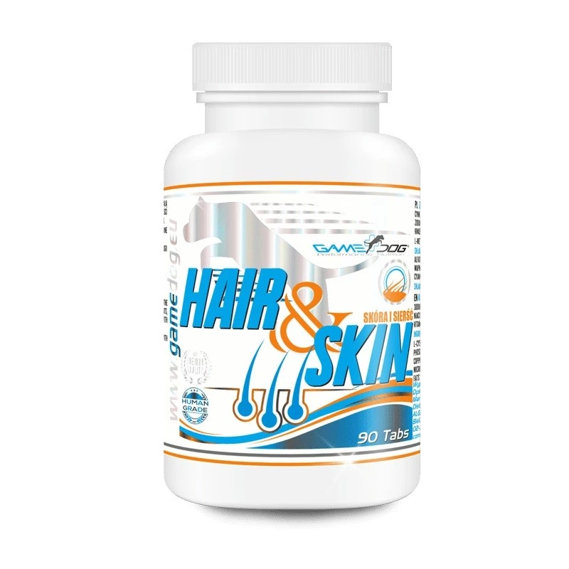 Game Dog Hair Skin na hair loss 90 tablets