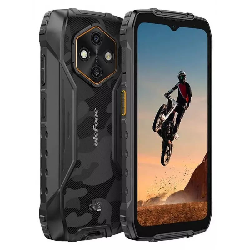 MOBILUSIS TELEFONAS RUGKING 4 PRO/8/256GB JUODAS ULEFONE