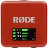 Belaidė mikrofonų sistema Rode Wireless Go III ruda — 2,4 GHz belaidis perdavimas, kompaktiškas dviejų kanalų rinkinys