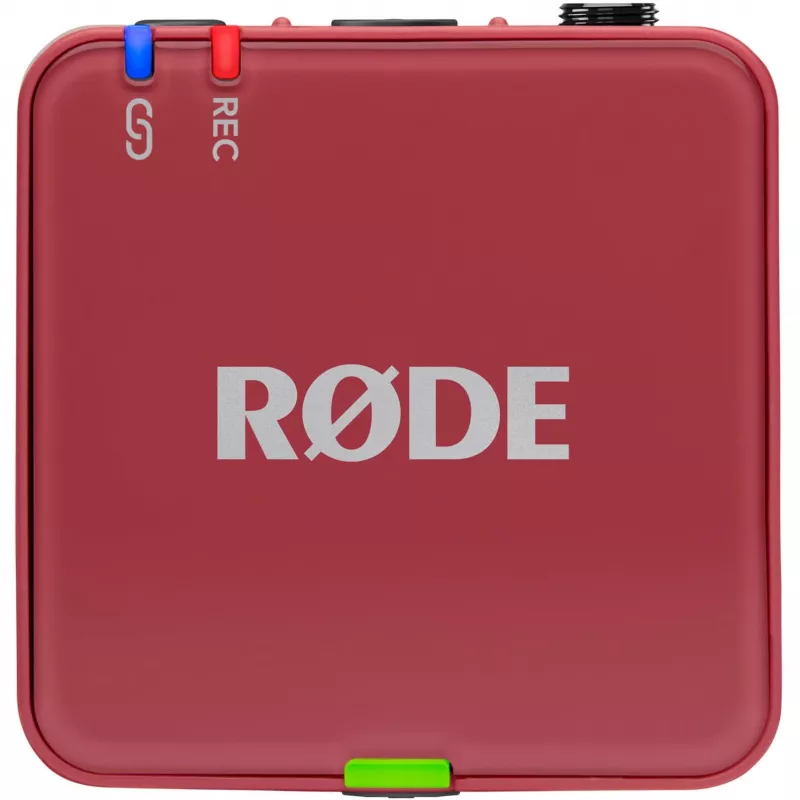 Belaidis mikrofonas Rode Wireless Go III Rožinis — kompaktiška 2,4 GHz perdavimo sistema, modelis WIGOGEN3ROS