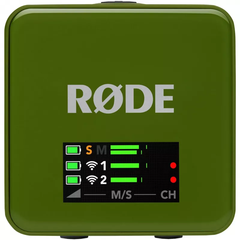 Mikrofonas Rode Wireless Go III tamsiai žalias