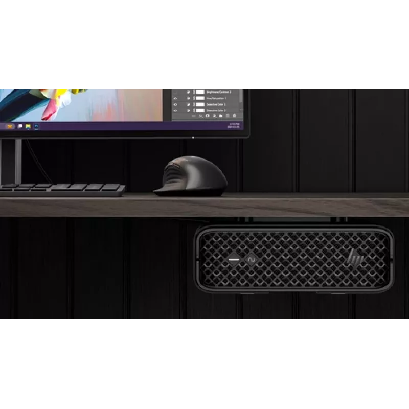 HP Z2 Mini G1I U7-265K darbo stotis — 64 GB RAM, 1 TB atmintinė, Windows 11 Pro, Wi‑Fi 7