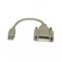 Serial kabelis M-Cab 7200448 USB Type-A Pilka 0.2 m