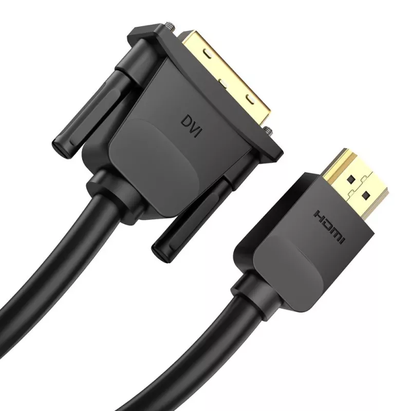 HDMI į DVI laidas 2M/JUODAS Abfbh Vention
