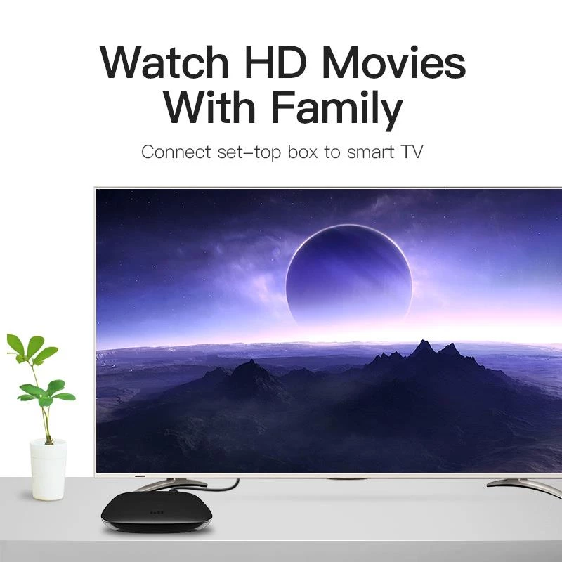 HDMI į DVI laidas 2M/JUODAS Abfbh Vention