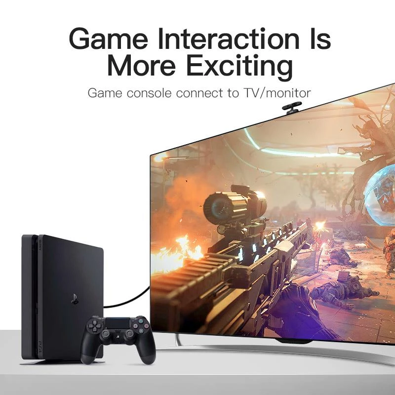 HDMI į DVI laidas 2M/JUODAS Abfbh Vention