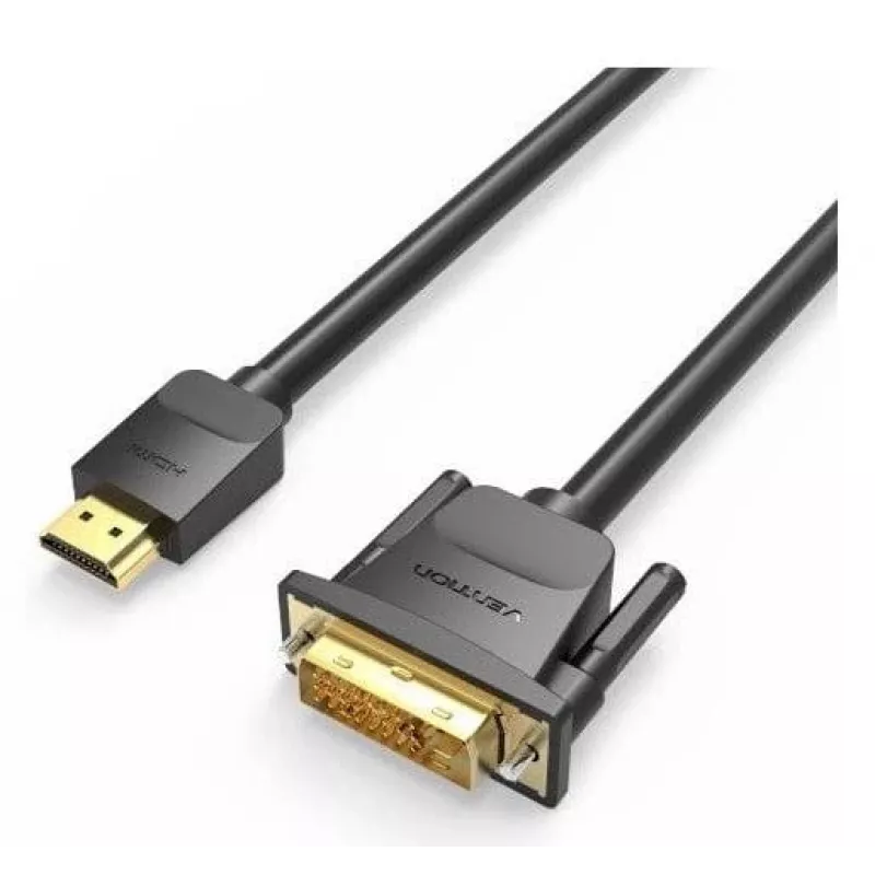 HDMI į DVI laidas 5M/JUODAS Abfbj Vention
