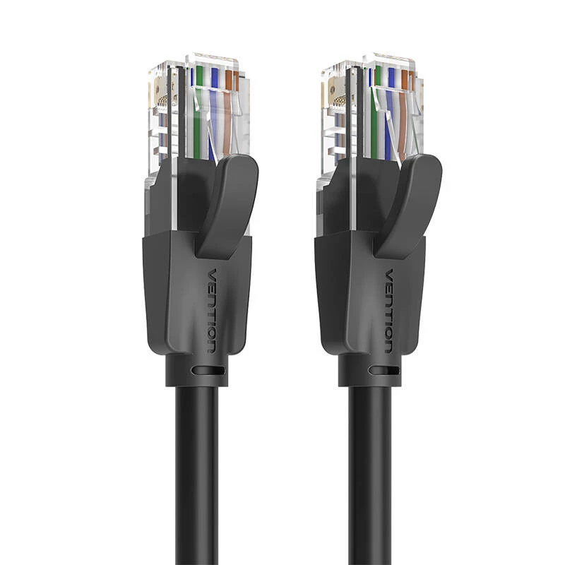 Tinklo kabelis UTP CAT6 Vention IBEBK RJ45 Ethernet 1000Mbps 8m (juodas)