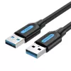 USB 3.0 laidas Vention CONBH 2A 2m Juodas PVC