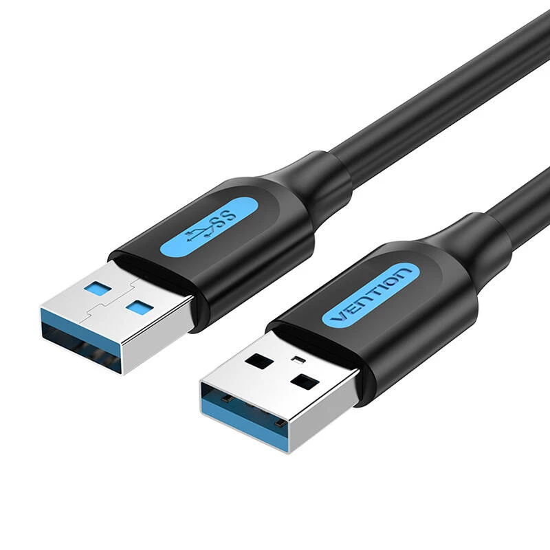 USB 3.0 laidas Vention CONBH 2A 2m Juodas PVC