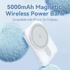 Išorinė baterija Wrl 5000MAH 20W/MAGNETIC Juoda FHSB0 Vention