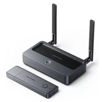 Belaidis HDMI siųstuvas ir imtuvas, verslo klasės Vention, 50 m nuotolis