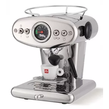 illy X1 Anniversary aparatas maltai kavai ir E.S.E. pagalvėlėms (nerūdijantis plienas)