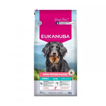 EUKANUBA Special Care Mono-Protein Adult Salmon sausas šunų maistas 12 kg