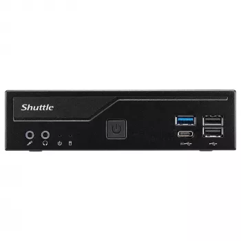 Shuttle Barebone plonas DH610V2 Intel/DDR5/juodas - Barebone - Intel Socket 1700 (Core i)