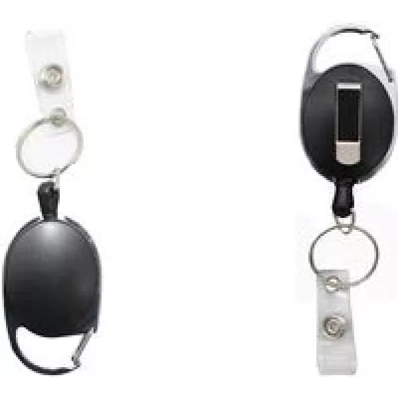 Raktų pakabukas Wedo 262 415 Juoda Chromas Balta Metalas Nailonas 125mm