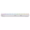 Mechaninio stiliaus kompaktinė belaidė klaviatūra Cherry XTRFY K33 75% QWERTZ vokiečių balta USB + RF + Bluetooth RGB