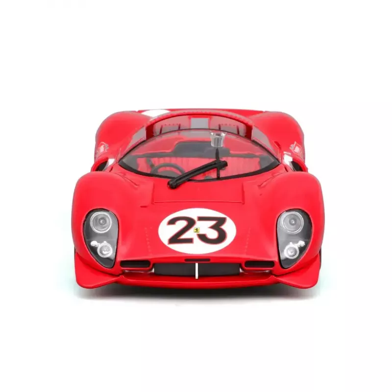 Superautomobilio modelis Bburago Ferrari 330 P4 Daytona, iš anksto surinktas 1:24 masteliu