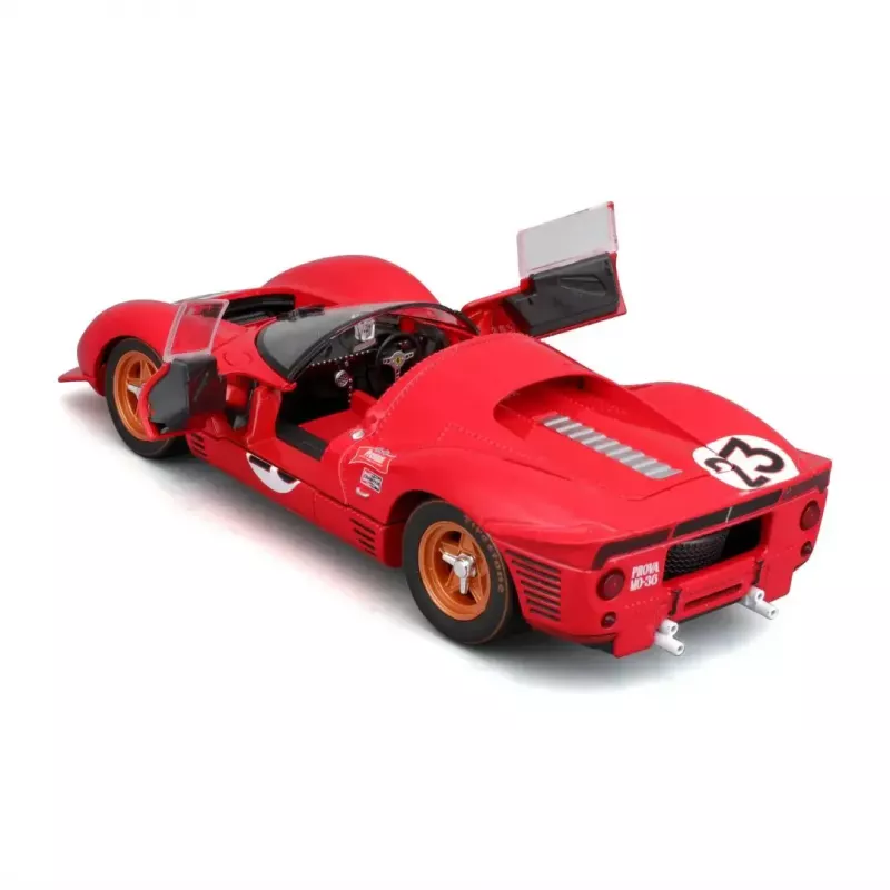 Superautomobilio modelis Bburago Ferrari 330 P4 Daytona, iš anksto surinktas 1:24 masteliu