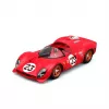 Superautomobilio modelis Bburago Ferrari 330 P4 Daytona, iš anksto surinktas 1:24 masteliu